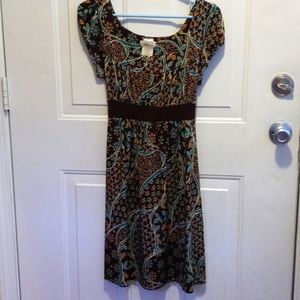 Floral Pattern dress, size medium